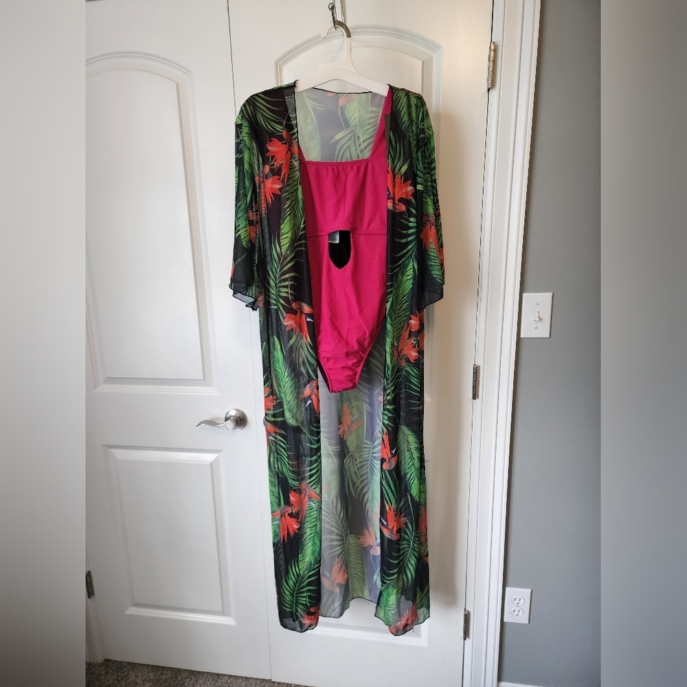 Sheer Kimono and or Swim Cover-up